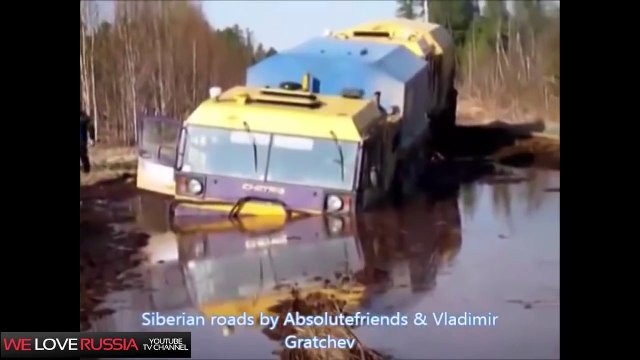 Compilation of Russian trucks in Extreme conditions #3 Российские грузовики NEW 2014