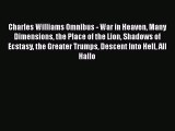 [PDF] Charles Williams Omnibus - War in Heaven Many Dimensions the Place of the Lion Shadows