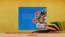 PDF  Listening with Your Heart Lessons from Native America  Read Online