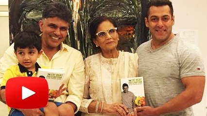 Salman Khan Launches FITNESS BOOK With Mother Salma