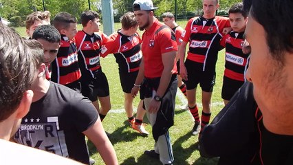 Cadets Berrois  1/32 Sud Est contre Oraison le 14.05.2016