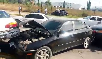 Accidente de transito en San Pedro Sula