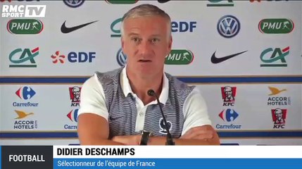 Deschamps heureux de l'engouement autour de l'équipe de France