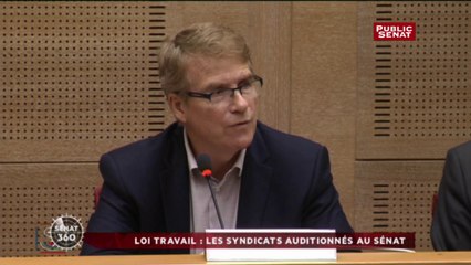 Download Video: Loi : travail : auditions de Catherine Perret (CGT), Véronique Descacq (CFDT), Didier Porte (FO), Franck Mikula, (CFE-CGC) et Pierre Jardon (CFTC) par la commission des affaires sociales du Sénat