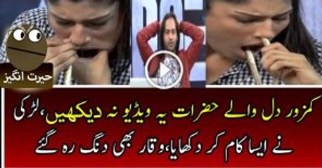 Waqar Zaka Shocked To See This In His Show - Shocking Video