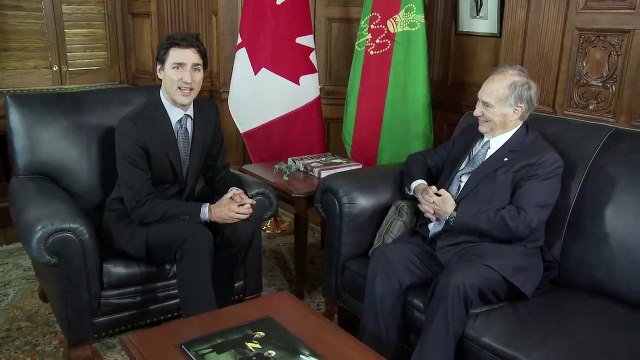 His Highness the Aga Khan met with The Rt. Hon. Prime Minister Justin Trudeau