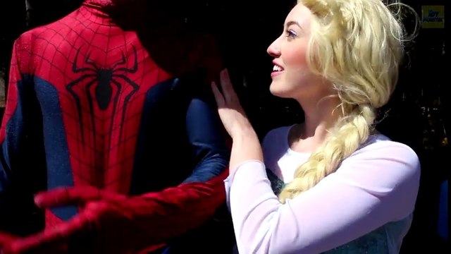 Spiderman is Kidnapped By Rapunzel! w- Frozen Elsa & Anna, Pink Spidergirl Joker & Elsa Kidnapped -)