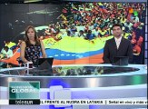 Venezolanos marchan en apoyo a la Revolución Bolivariana