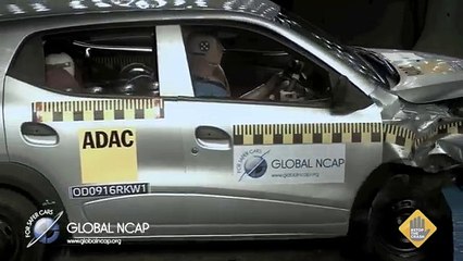 Assiste ao Crash Test dos carros do mercado Indiano!