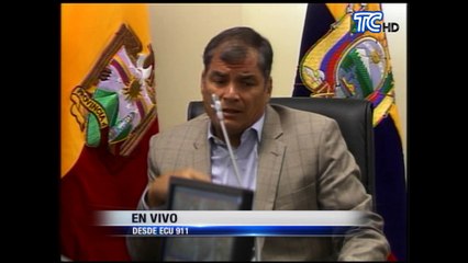 Informe desde ECU911 sobre sismo de 6.8
