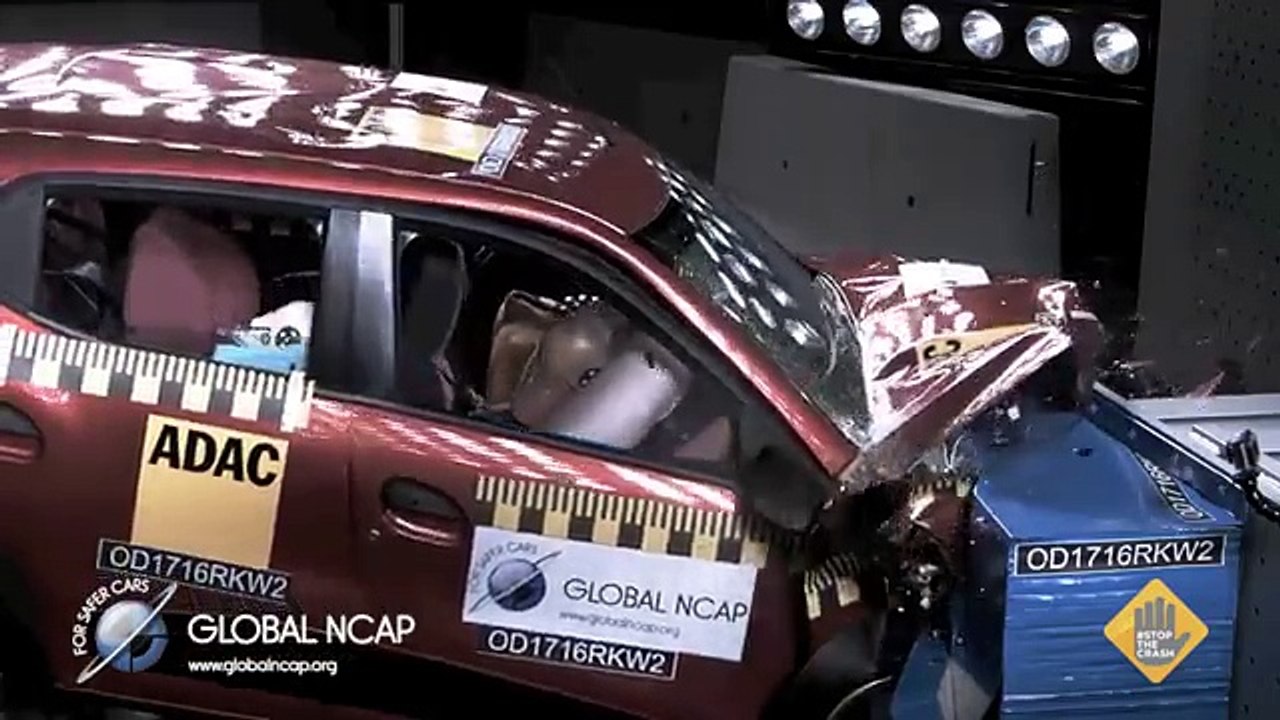 Crash Test dos carros do mercado Indiano!