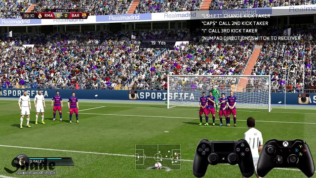 FIFA 16 Free Kick Tutorial Xbox & Playstation HD 1080p