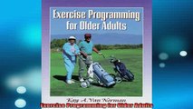 Free Full PDF Downlaod  Exercise Programming for Older Adults Full Free