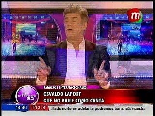 Osvaldo Laport ¿bailará como canta?