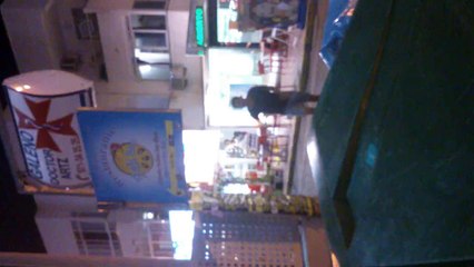 Crazy guy hits his head after jumping