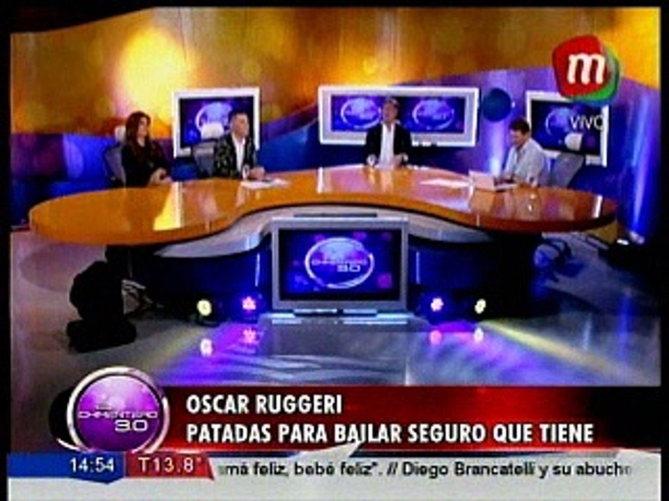 Oscar Ruggieri se prepara para el Bailando