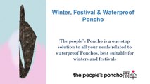 Buy Waterproof Poncho - Thepeoplesponcho