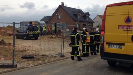 Découverte d'une grenade au phosphore sur un chantier à Méaulte