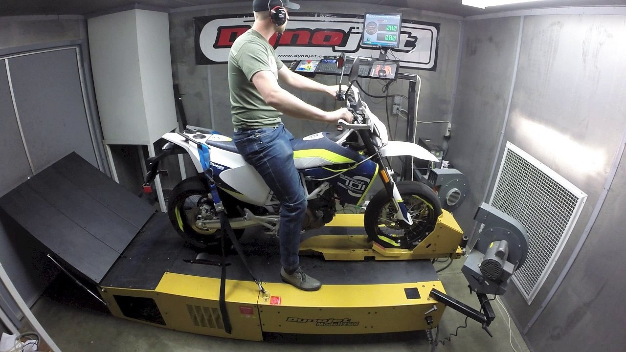 2016 Husqvarna 701 Supermoto Dyno Test