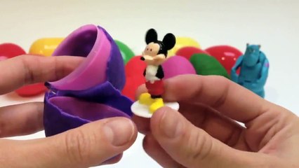 Peppa Pig Play Doh Kinder Surprise Peppa Pig Bannanas Pyjamas Mix Up Surprise Eggs Games