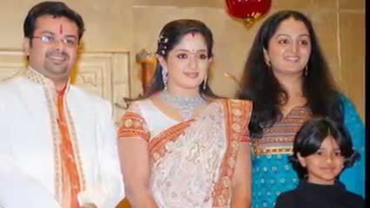 Kavya Madhavan with Family