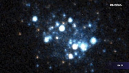 Blue Galaxy Could Contain Clues to Early Universe