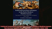 Enjoyed read  Political Economies of Empire in the Early Modern Mediterranean The Decline of Venice and