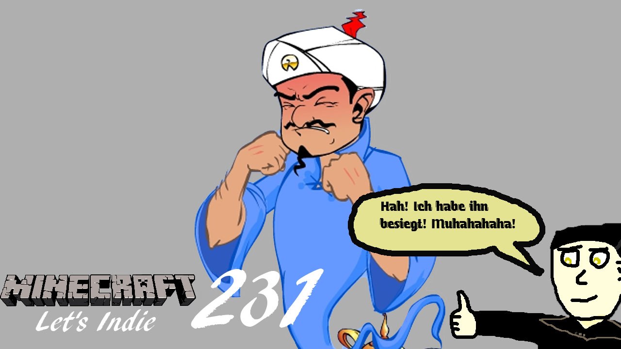 Minecraft let's indie 231: wir besiegen den akinator