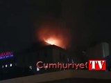 Ankara Numune Hastanesi'nde yangın...Olay yerinden ilk görüntüler