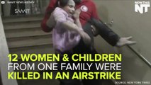 12 Women & Children From The Same Family Killed In Airstrike In Syria