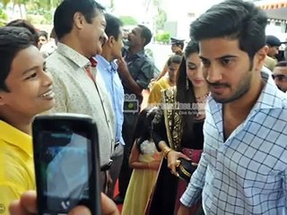 Dulquar Salman & Wife Amal @ Fahadh - Nazriya Wedding Reception