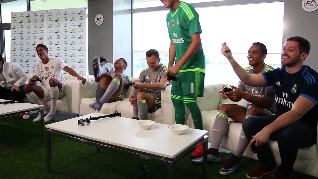 FIFA 16 WITH REAL MADRID PLAYERS & CASTRO!