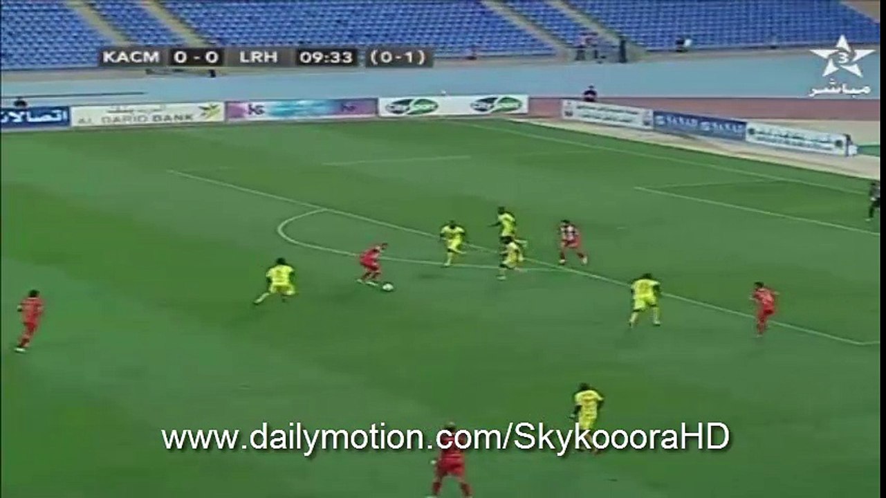 Kawkab Marrakech 1-0 EL Merreikh - Goal From Penalty 18.5.2016 -  African Confederation Cup