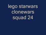 Lego starwars clone wars Squad 24
