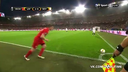 Cancelled goal Sturridge - Liverpool 1-0 Sevilla - 18-05-2016