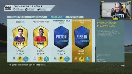 FIFA 16 TOTY LIVE PACK OPENING!