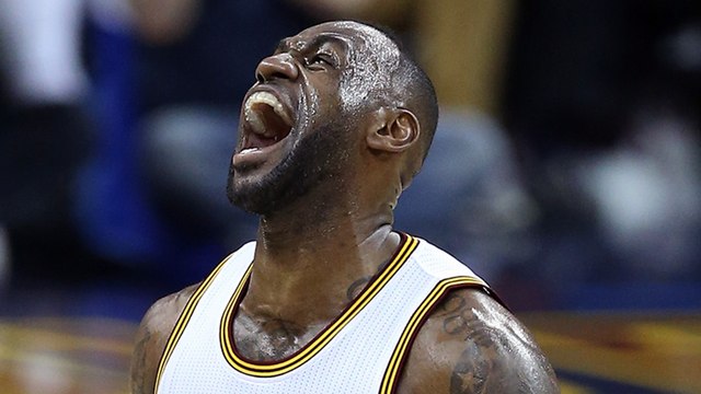 LeBron James Dunks All Over Raptors