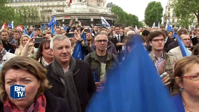Les policiers dénoncent la haine anti-flics lors d’une manifestation