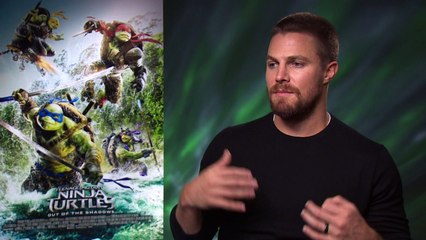 Teenage Mutant Ninja Turtles star Stephen Amell on Megan Fox