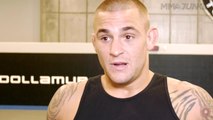 Dustin Poirier predicting he will put Bobby Green away via KO at UFC 199