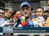 Venezuela: denuncian violencia por parte de opositores durante marcha
