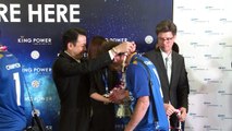 Heroes' welcome for Leicester City in Thailand