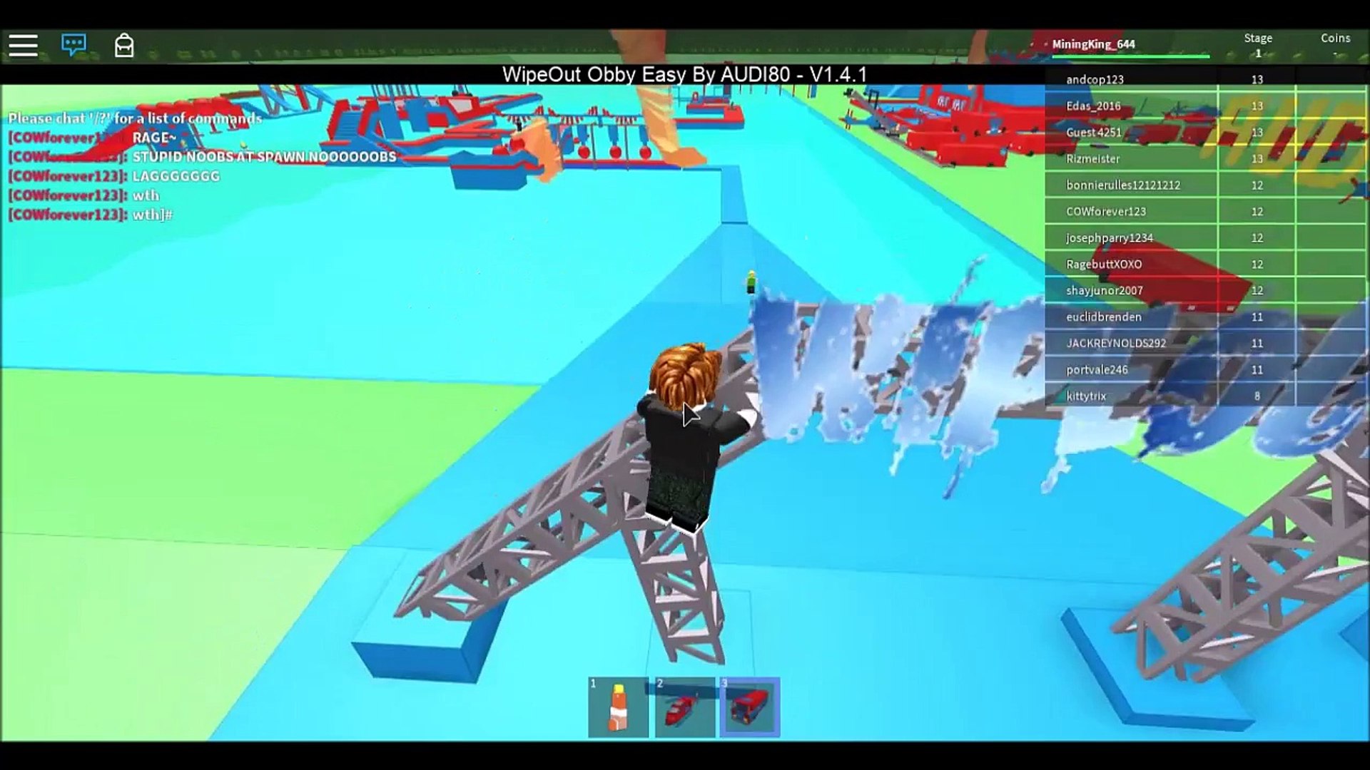 Roblox 1 Total Wipeout Master Video Dailymotion - wth stupid roblox