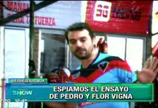 Paula en Este es el Show 3 (ensayo de Pedro) - 18 de Mayo