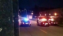 Police scene in Anacortes, WA.