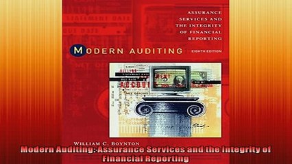 READ book  Modern Auditing Assurance Services and the Integrity of Financial Reporting  BOOK ONLINE