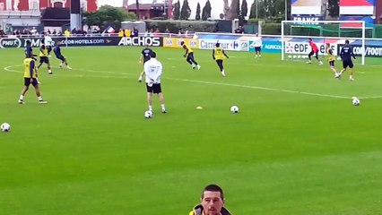 Ben Arfa régale à l’entrainement des Bleus