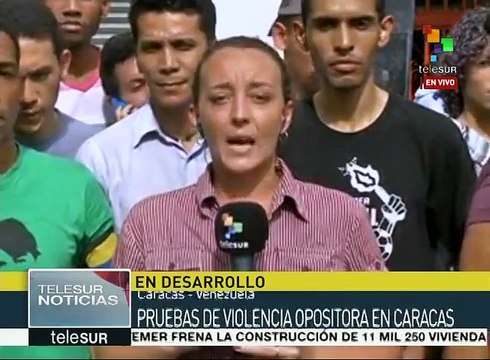 Venezuela: manifestantes opositores atacan residencias estudiantiles