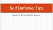Self Defense Tips for Women