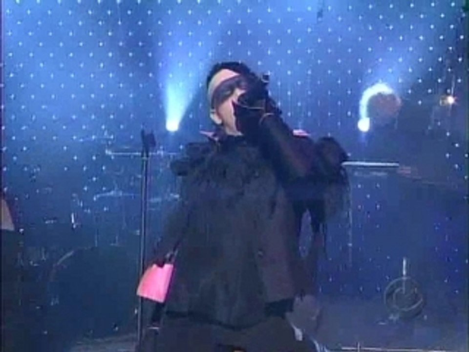 Marilyn Manson - [Live] Personal Jesus (On Letterman 24.11.2